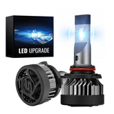 X2 9012/HIR2 150W 6500K 14000LM White IP67 LED Headlight Bulbs 2Pcs